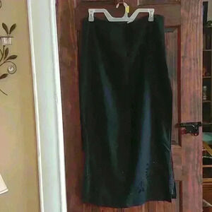 Edward Linen Maxi Skirt #0127I